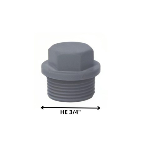 TAPA POLIFUSION HE 3/4"