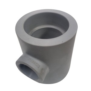 TEE POLIFUSION REDUCCION 63X32X63 MM