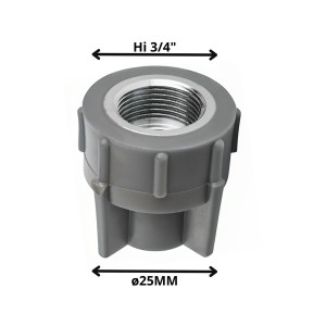 TERMINAL POLIFUSION ROSCA METAL HI 25X3/4"