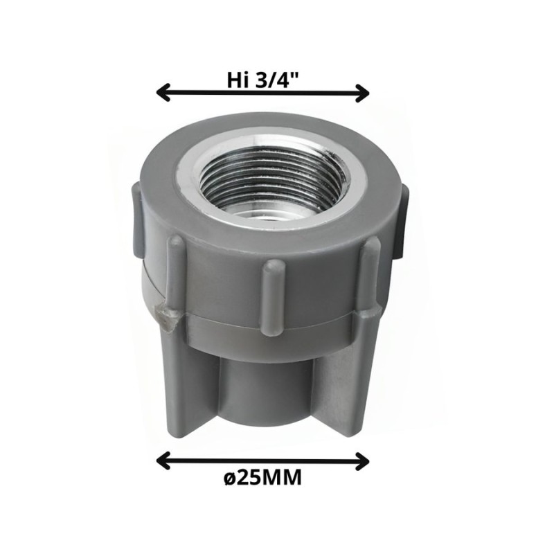 TERMINAL POLIFUSION ROSCA METAL HI 25X3/4"