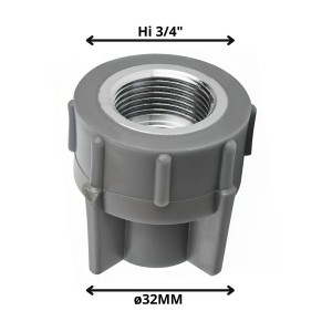 TERMINAL POLIFUSION ROSCA METAL HI 32X3/4"