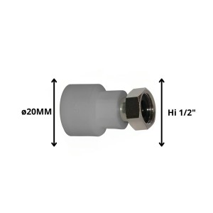 TERMINAL POLIFUSION ROSCA METAL HI*20X1/2"GIRABLE