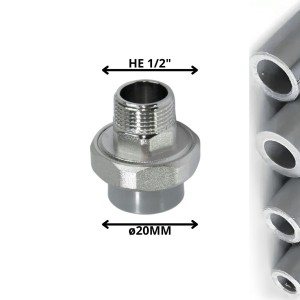 UNION AMERICANA POLIFUSION ROSCA METAL HE 20X1/2"