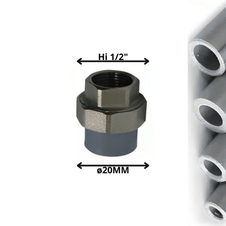 UNION AMERICANA POLIFUSION ROSCA METAL HI 20X1/2"