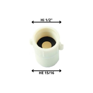 ADAPTADOR PLASTICO 1/2 HI X 15/16 HE