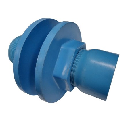 SALIDA ESTANQUE PVC PRESION 90 MM