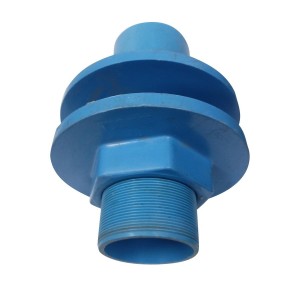 SALIDA ESTANQUE PVC PRESION 90 MM