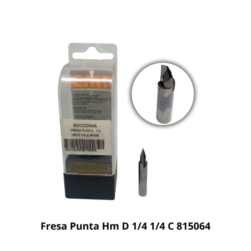 FRESA PUNTA HM D 1/4 1/4 C 815064