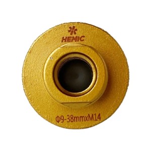 BROCA CONICA DIAMANTADA HEMIC M14 38X45MM