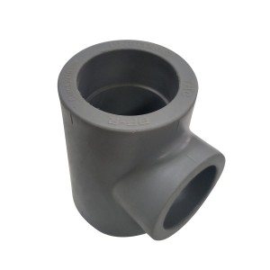 TEE POLIFUSION REDUCCION 50X40X50 MM