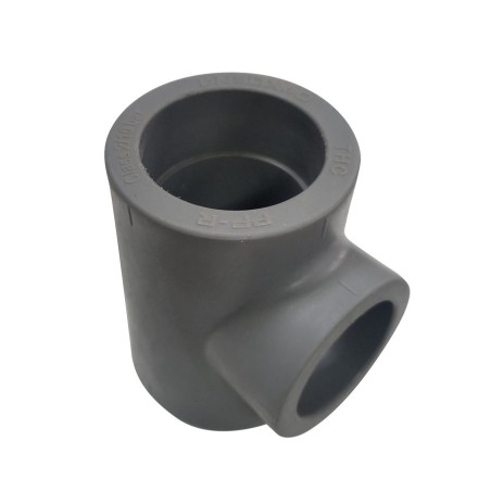 TEE POLIFUSION REDUCCION 50X40X50 MM
