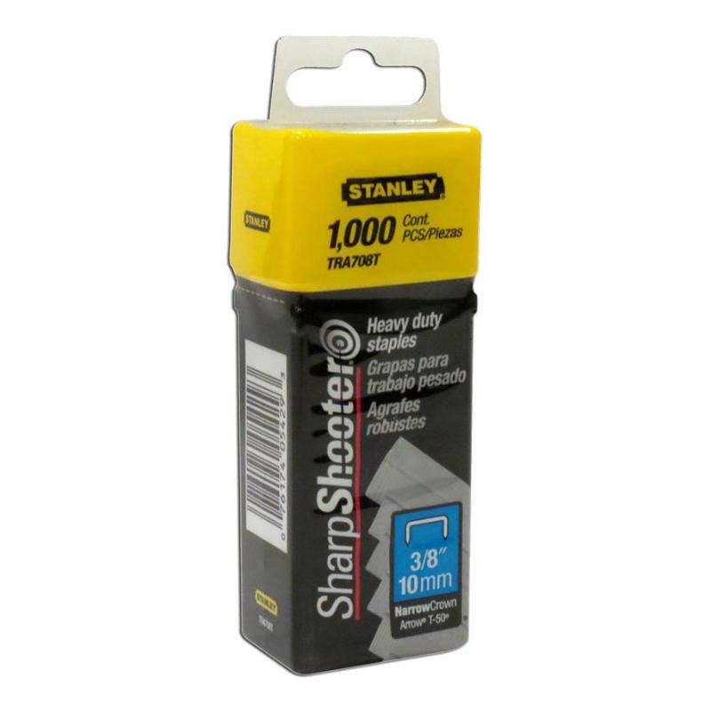 Grapas Stanley T/pesado Caja X Mil 10 Mm 3/8 Tra7
