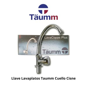 LLAVE LAVAPLATOS TAUMM CUELLO CISNE_