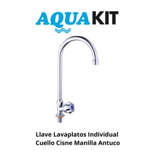 LLAVE LAVAPLATOS INDIVIDUAL CUELLO CISNE ANTUCO
