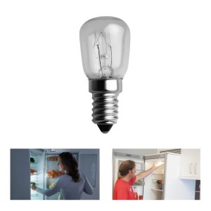 AMPOLLETA REFRIGERADOR E-14 TRANSPARENTE 15 W