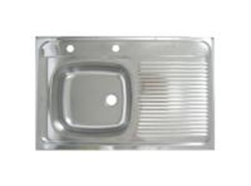 Lavaplato Acero Inox Derecho 120x50 2t-1s Monobloc