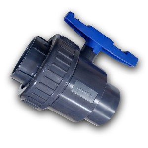 LLAVE VALVULA KRONA BOLA C/UNION AMERICANA 90 MM