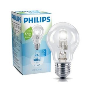 AMPOLLETA PHILIPS ECOCLASSIC 60 W 42 W