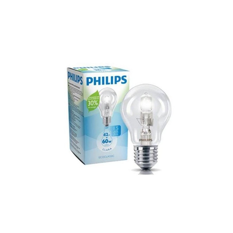 AMPOLLETA PHILIPS ECOCLASSIC 60 W 42 W