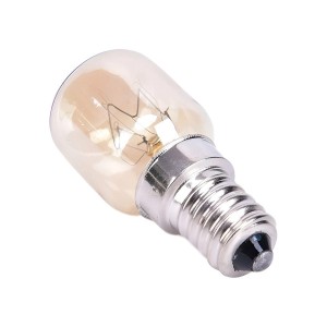 AMPOLLETA PARA HORNO E-14 TRANSPARENTE 15 W 300°