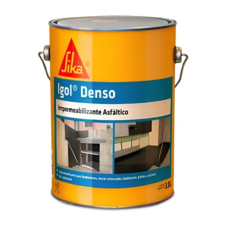 IGOL DENSO IMPERMEABILIZANTE 3 LTS TARRO 8002380 A