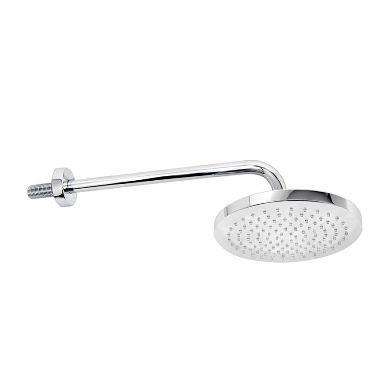 DUCHA FIJA METALICA RED 20 CM CROMO C/ BRASO 40 CM
