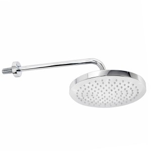 DUCHA FIJA METALICA RED 25 CM CROMO C/ BRASO 40 CM