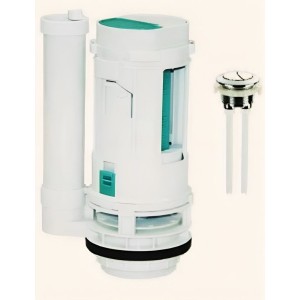 VALVULA DESCARGA AQUAKIT 2 ETAPA CON BOTON D2ET18