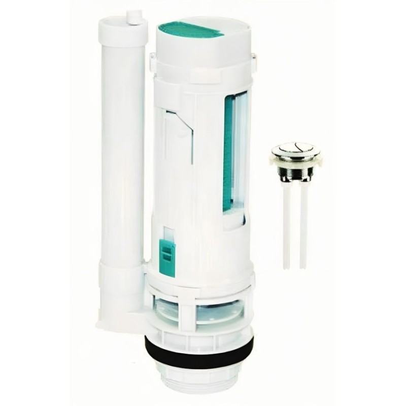 VALVULA DESCARGA AQUAKIT 2 ETAPA CON BOTON D2ET24