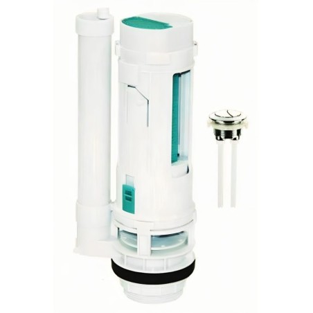 VALVULA DESCARGA AQUAKIT 2 ETAPA CON BOTON D2ET24