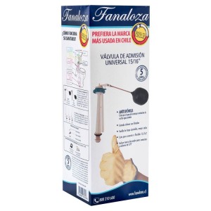 VALVULA ADMISION FANALOZA UNIVERSAL 15/16"