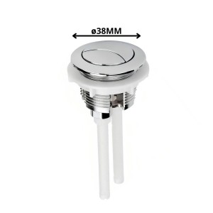 BOTON ESTANQUE DUAL FLUSH DOBLE DESCARGA 38 MM