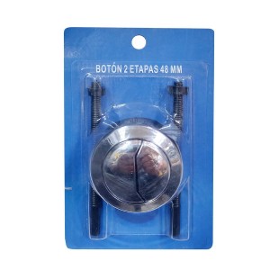 BOTON ESTANQUE DUAL FLUSH DOBLE DESCARGA 48 MM