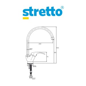 MONOMANDO STRETTO ORNELLA LAVAPLATO COD 20OR560340