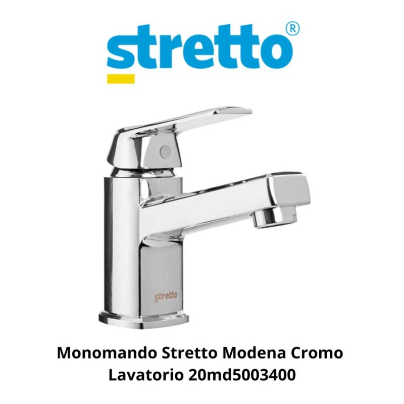 MONOMANDO STRETTO MODENA CROMO LAVATORIO 20MD50034