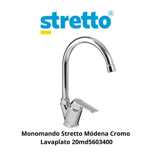 MONOMANDO STRETTO MODENA CROMO LAVAPLATO 20MD56034