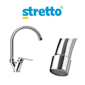 MONOMANDO STRETTO MODENA CROMO LAVAPLATO 20MD56034