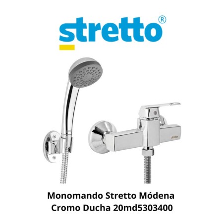 MONOMANDO STRETTO MODENA CROMO DUCHA 20MD5303400