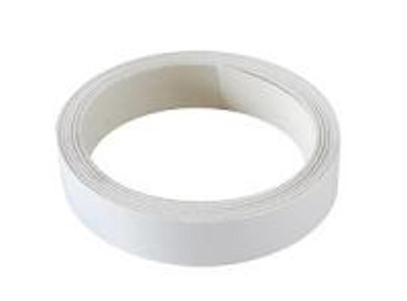 Tapacanto Blanco Pvc 25 Mt Rollo 22x0,45 Mm