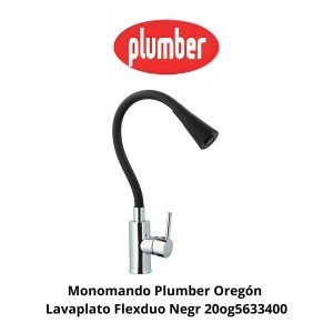 MONOMANDO PLUMBER OREGON LAVAPLATO FLEXDUO NEGR 20