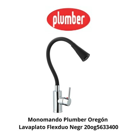 MONOMANDO PLUMBER OREGON LAVAPLATO FLEXDUO NEGR 20