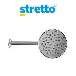 PLATO DE DUCHA STRETTO 6" CROMO 1 FINCION
