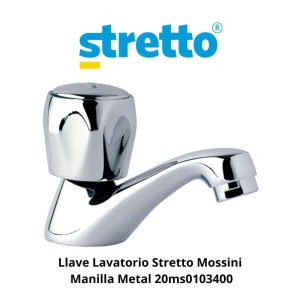LLAVE LAVATORIO STRETTO MOSSINI TEVERE 20MS0101400
