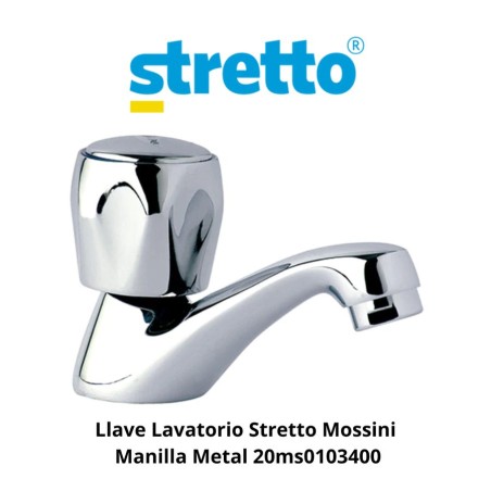 LLAVE LAVATORIO STRETTO MOSSINI TEVERE 20MS0101400