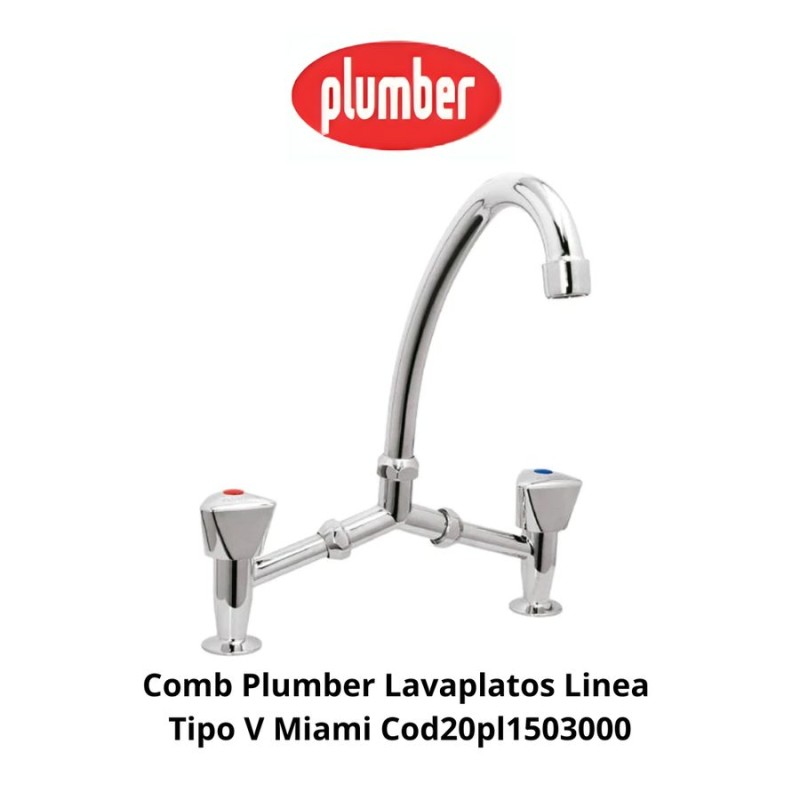 COMB PLUMBER LAVAPLATOS LINEA TIPO V COD20PL150300