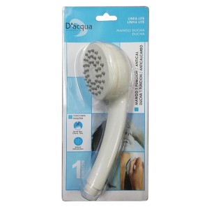 MANGO DUCHA BLANCO 1 FUNCION ANTICAL DACQUA