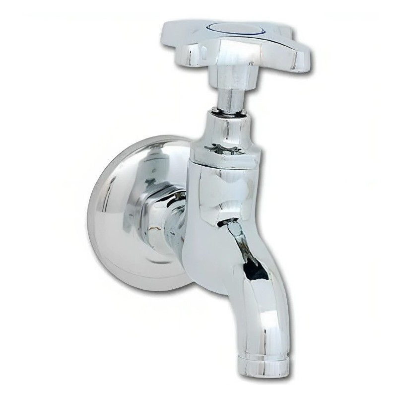 LLAVE FAS MURO CROMADA LC-26 1001