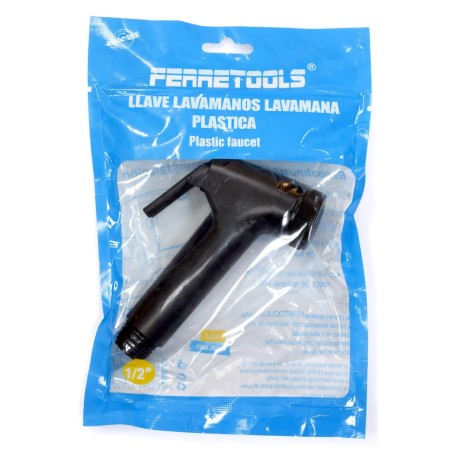LLAVE BIDET ARABE FERRETOOLS PLASTICA NEGRA F6087