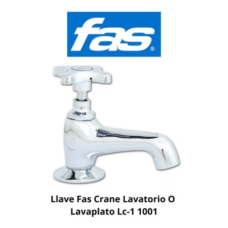 LLAVE FAS CRANE LAVATORIO O LAVAPLATO LC-1 1001