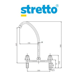 COMB STRETTO LAVAPLATO AL PISO ISABELLA COD 20IS10